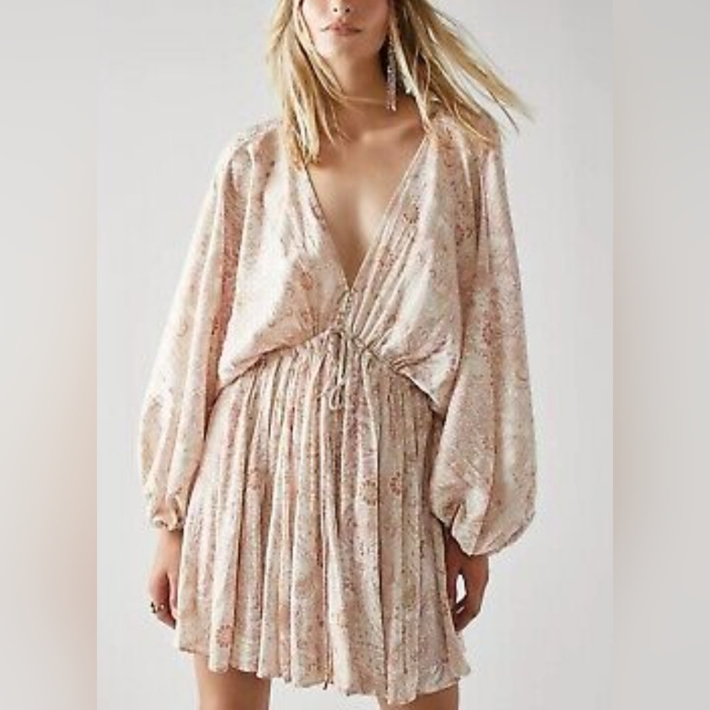NWOT Free People Azrel mini dress XSmall